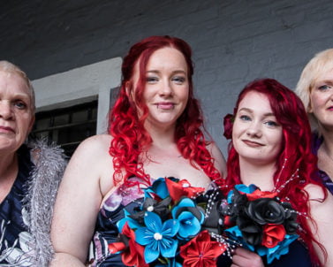 The ladies enjoying the moment with wedding Dj Cornwall.